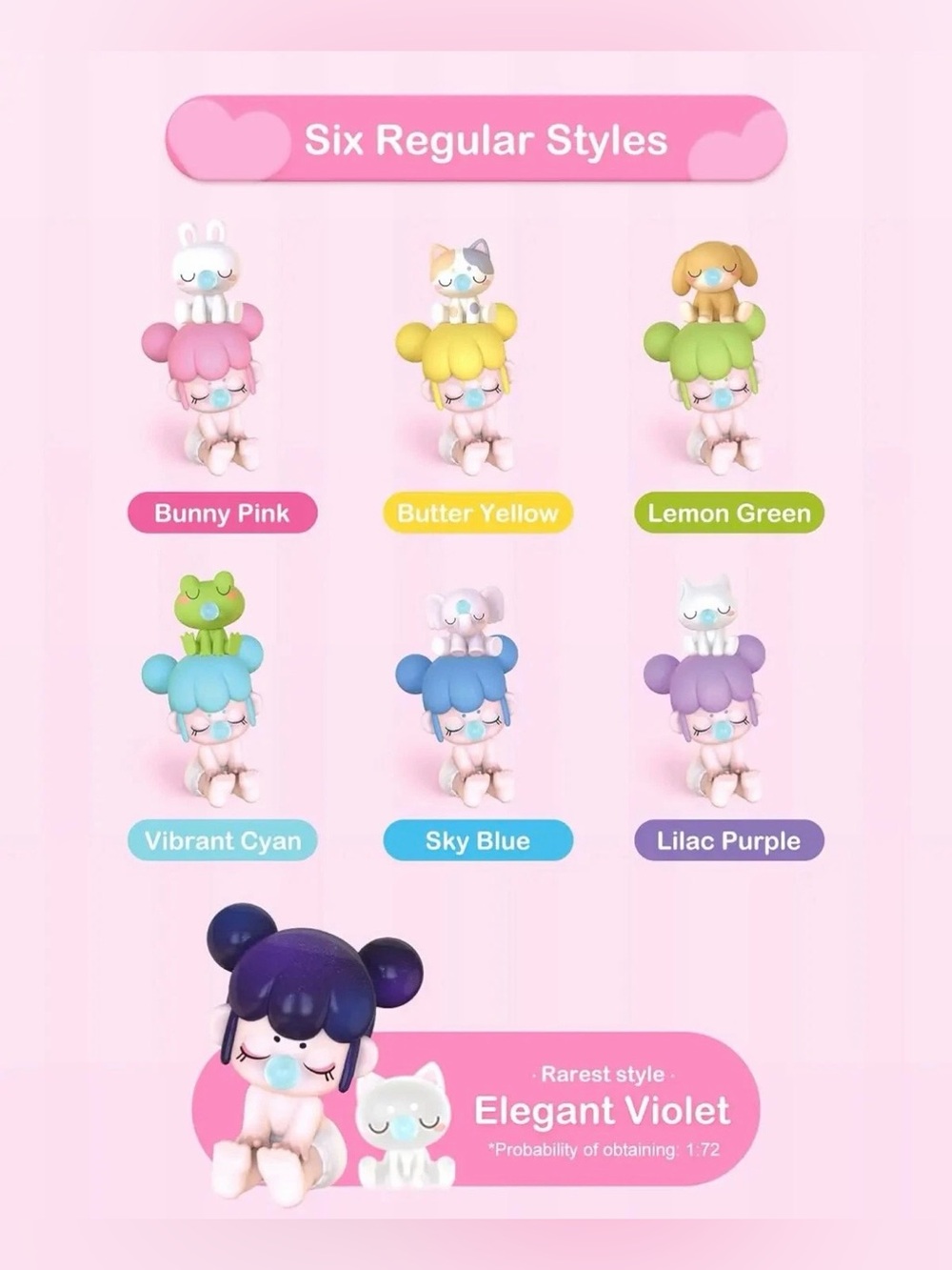 Rolife Baby Nanci Seatmates Series blind box - Picture 2 of 2